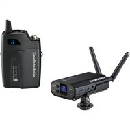 Audio-Technica ATW-1701 System 10 Digital Camera-Mount Wireless Lavalier Microphone System with No Mic (2.4 GHz)