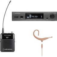 Audio-Technica ATW-3211/893xTH 3000 Series Wireless Omni MicroEarset Microphone System (Beige, EE1: 530 to 590 MHz)