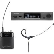 Audio-Technica ATW-3211/894x 3000 Series Wireless Cardioid Earset Microphone System (Black, DE2: 470 to 530 MHz)