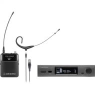 Audio-Technica ATW-3211N/892x 3000 Series Network Wireless Omni Earset Microphone System (Black, DE2: 470 to 530 MHz)