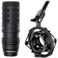 Audio-Technica BP40 Large-Diaphragm Dynamic Broadcast Microphone Kit with Shockmount