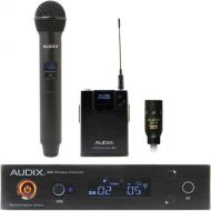Audix AP41 Performance Series Single-Channel Combo OM2 Handheld & ADX10 Lavalier Wireless System (522 to 554 MHz)