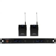 Audix AP62 BP R62 Dual-Channel True Diversity Receiver with Two B60 Bodypack Transmitters (522 to 586 MHz)