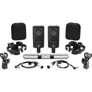 Austrian Audio OC818 Dual Set Plus Large-Diaphragm Multipattern Condenser Microphone (Matched Pair, Black)