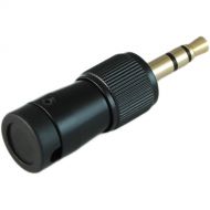 Cable Techniques CT-LPS-T35-K Low-Profile Right-Angle 3.5mm TRS Screw-Locking Connector (Black)