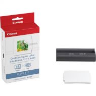 Canon KC-18IS Card Size Square Label Ink and Paper Pack (2.1 x 3.4
