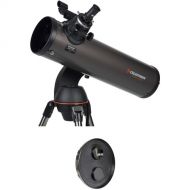 Celestron NexStar 130SLT 130mm f/5 Reflector Telescope and EclipSmart Solar Filter Kit