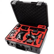 Drone Hangar Case with Custom Foam for DJI FPV Quadcopter with Fly More Kit