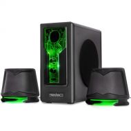 Enhance SB 2.1 Computer Speakers with Subwoofer (Green LED)