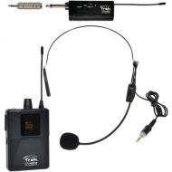 Galaxy Audio Trek GTU Mini UHF Wireless Microphone System with 1 Headset Mic (A: 524.5 to 594.5 MHz)