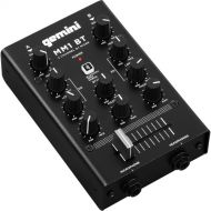 Gemini MM1BT 2-Channel Compact Mixer with Bluetooth