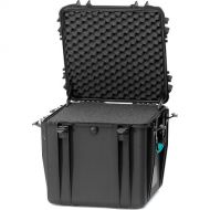 HPRC HP4400F Waterproof Hard Case with Foam (Black with Blue Handle)