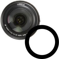 Ikelite Anti-Reflection Ring for Panasonic Lumix G X Vario 12-35mm F2.8 I or II ASPH Power OIS Lens in Underwater Dome Port
