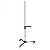 Impact Column Stand with Sliding Arm (Chrome Steel)