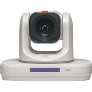 JVC KY-PZ540 4K Auto-Tracking PTZ Camera with 40x HD Zoom (White)