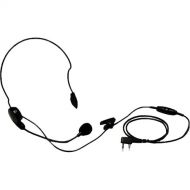 Kenwood KHS-22 Behind-the-Head Style Headset with Flexible Boom Mic / In-Line PTT