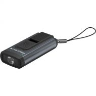 LEDLENSER K6R Keychain Light and Alarm (Gray, Gift Packaging)