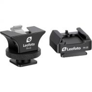 Leofoto FA-12+FA10 Cold Shoe and Hot Shoe Adapter