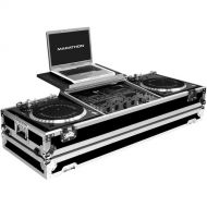 Marathon Flight Road Case for 2-Turntables in Battle Style and 19