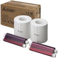 Mitsubishi High-Grade Paper & Ink Set for CP-K60DW-S Photo Printer