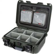 Nanuk 915 Hard Case with Pro Photo Kit (Olive, 13L)