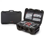 Nanuk 935 Wheeled Waterproof Hard Case Pro Photo/Video Kit with Padded Dividers & Lid Organizer (Black, 28.5L)