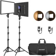 Neewer NL-192AI LED Video Panel 2-Light Kit with Stands