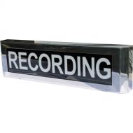 On Air Mega RECORDING LED Message Fixture (Black Lens, 12 Volts)