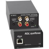 RDL Bidirectional Unbalanced Stereo Audio Network Interface