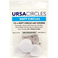Remote Audio Ursa Soft Circles (White, 15-Pack)