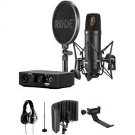 RODE NT1 Complete Studio Kit with Reflection Filter and Headphones