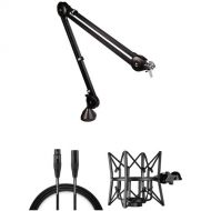 RODE PSA1 Studio Boom Arm Kit with XLR Cable and Shockmount for Rode Podcaster or Procaster Microphone
