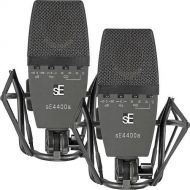 sE Electronics sE4400a Large-Diaphragm Multipattern Condenser Microphone (Factory-Matched Pair)