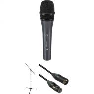 Sennheiser E 845 Supercardioid Vocal Mic with Boom Stand and Cable