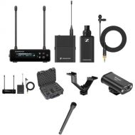 Sennheiser EW-DP Two-Person Camera-Mount Digital Wireless Combo Microphone System (Q1-6: 470 to 526 MHz)