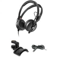 Sennheiser HD 25 PLUS Monitor Headphones Kit with Holder and Extension Cable