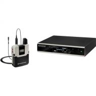Sennheiser SpeechLine Digital Wireless SL Lavalier Set DW-4-US R Wireless Mic System with Rackmount Kit