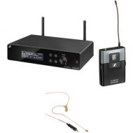 Sennheiser XSW2 Rackmount Wireless Omni Earset Microphone System Kit with Senal UEM-155-35H Mic (Beige, A: 548 to 572 MHz)