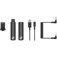 Sennheiser XSW-D PORTABLE INTERVIEW SET Digital Camera-Mount Wireless Plug-On Microphone System with No Mic (2.4 GHz)