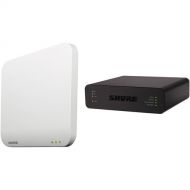 Shure MXWAPT4-Z10 Four-Channel Access Point Transceiver and ANIUSB-Matrix Kit