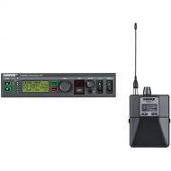 Shure P9T Transmitter and P9RA+ Bodypack Receiver Wireless In-Ear Monitoring System (G6: 470 to 506 MHz)