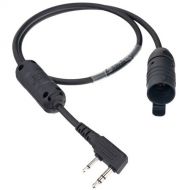 Silynx Communications 2-Pin Cable Adapter for Baofeng (Black)