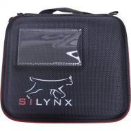 Silynx Communications Clarus/FORTIS Kit Pouch With Zipper (Black and Red with Silynx Logo)