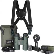 Vanguard 8x42 VEO ED Binoculars Bundle with Harness & Digiscoping Adapter