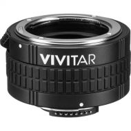 Vivitar 5 Elements 2x Autofocus Teleconverter for Nikon F-Mount Lens