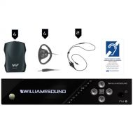 Williams Sound FM+ FM & Wi-Fi Assistive Listening System (4 Receivers)