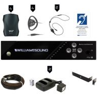 Williams Sound FM+ PRO FM & Wi-Fi Assistive Listening System (4 Receivers)