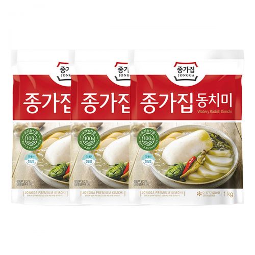  종가집 동치미1kg x 3