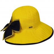 Betmar Malta Ribbon Wide Brim Hat