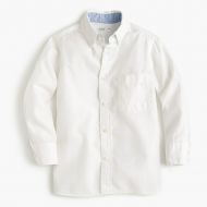 Jcrew Kids Secret Wash shirt in cotton poplin
